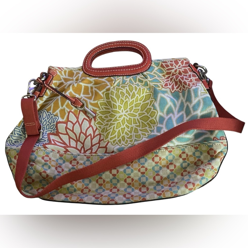 FOSSIL Canvas Shoulder Bag
